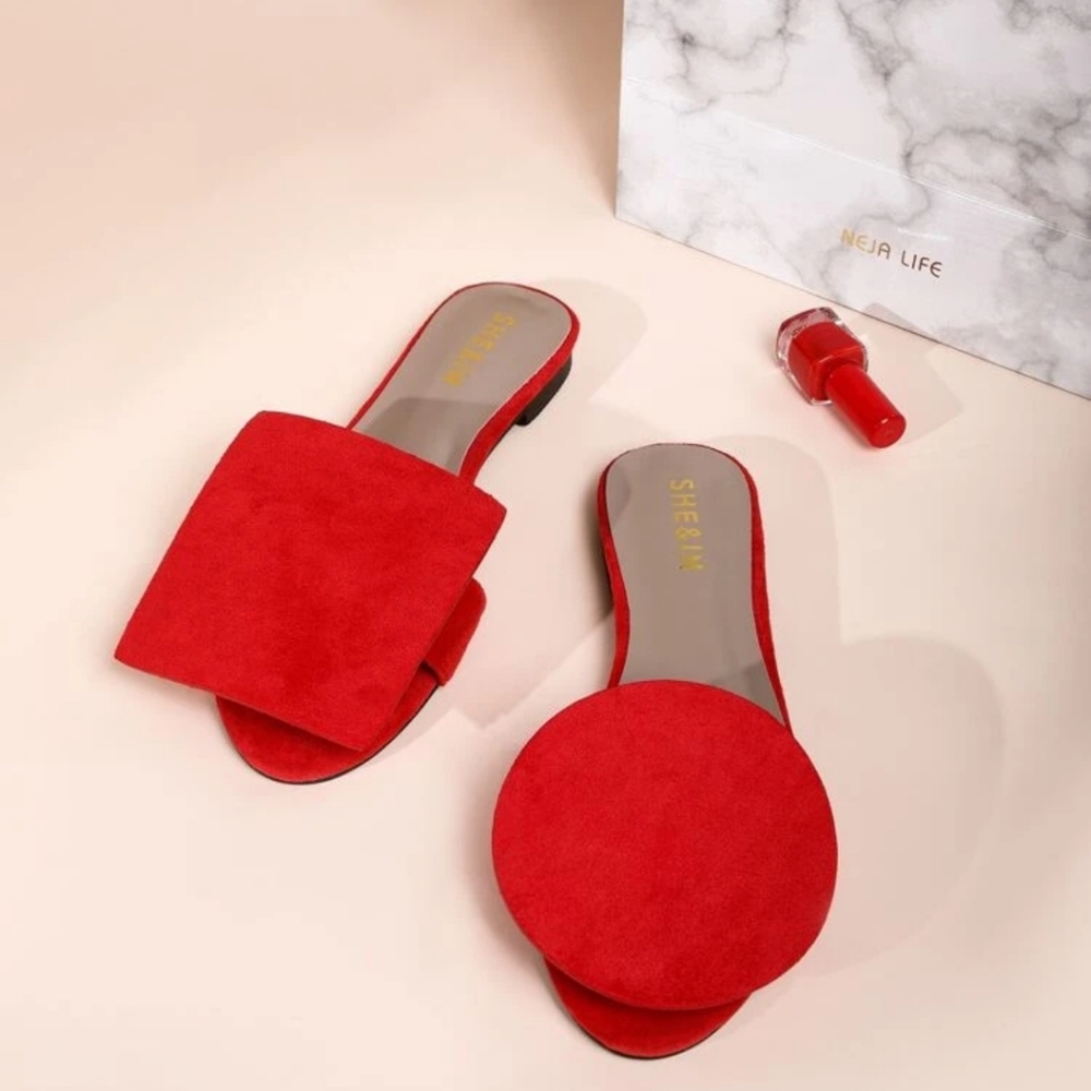 Red Sandals - Picture 2 of 2